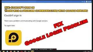 FIX: Couldnt sign in - There was a problem communicating with google servers on LDPlayer