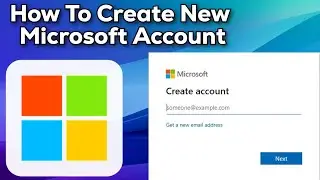 How to Create New Microsoft Account | New Microsoft Account 2024