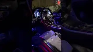 Installed ambient lighting in my 2018 Benz C300!