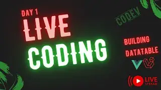 Live Coding Day1. Vue.js, Laravel, JavaScript and more...