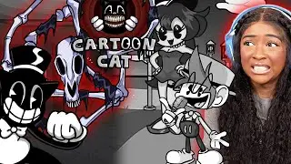 CARTOON CAT IS BACK AND BROUGHT LONG HORSE!! | Friday Night Funkin [VS Cartoon Cat 1.5]