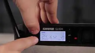 Shure GLX-D Digital Wireless System: Locking the System