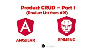 Product CRUD - Part 1 (Product List using PrimeNG Table with Pagination) | Angular PrimeNG Examples