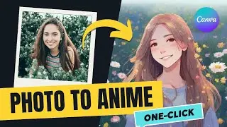 How To Turn Your Selfies Into Anime Character | Canva Cartoon Effect | Free