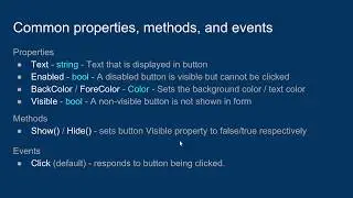 C# Windows Form Controls: Button