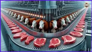 How Ribeye Steak Cutting in Biggest Ribeye Steak Production Line #howitsmade #factory #ribeyesteak