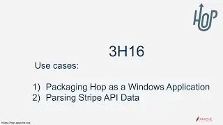 3H16 - Packaging Hop as a Windows Application and Parsing Stripe API Data