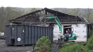 Butcher shop quickly rebuilding weeks after fire in Clinton County