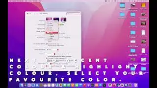 HOW TO CHANGE ACCENT AND HIGHLIGHT COLOR IN MACOS MONTEREY 12.1