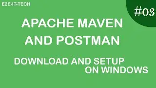 Maven installation in windows 10 | Maven installation in windows 11 | Install Postman in Windows