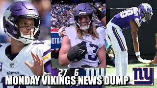 Minnesota Vikings News Dump (9.9.2024) | Vikings Dominate, Darnold Slings, AVG NFC DPOTW?