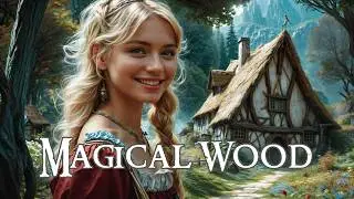 Magical Wood - Thatched Cottages Village in the Forest,  | Bird Song, Soothing & Relaxing Music