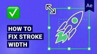 How do you not scale strokes in After Effects? [Expression]