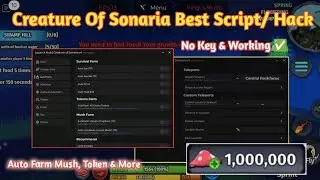 [Creature Of Sonaria] Best Script/ Hack | Auto Farm Mush, Token, Survival Farm & More | Lycan Hub