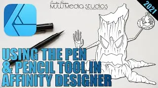 When to Use The Pen And Pencil Tool in Affinity Designer