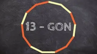 How to find the sum of interior angles for a 13 gon