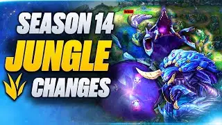 BUFFED Season 14 Jungle: Absolutely EVERYTHING You NEED To Know! (New Map, New Baron, New Monsters!)