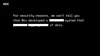 Your ****’s Covered | Wix Website Security