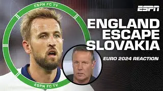 FULL REACTION to England-Slovakia Euro 2024 🚨 LUCKY ENGLAND HAVE BEEN GARBAGE! - Burley! | ESPN FC