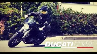 Ducati Monster S2R with Roads Italia walkaround, Startup and Reving