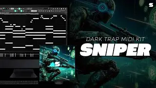 [+20] Best Free Dark Trap Midi Kit - SNIPER [DRAKE, METRO BOOMIN, TRAVIS SCOTT] Midi Pack 2024 🎹