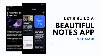 Creating Beautiful Notes App in .Net MAUI | Project Structure - .NET MAUI Tutorial Step-by-Step | 4K