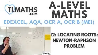 A-Level Maths I2-10 Locating Roots: Newton-Raphson Problem