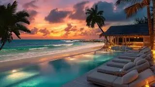 Coastal Serenity and Smooth Jazz Relaxation - Tropical Bossa Nova Jazz Music - Sweet Jazz Music