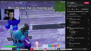 Mongraal reacts to kid being him