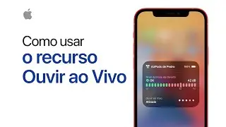 Como usar o recurso Ouvir ao Vivo | Suporte da Apple