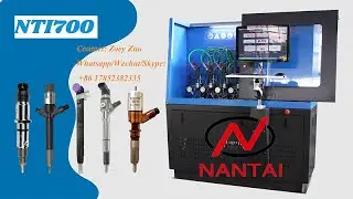 NANTAI NTI700 Common rail injector test bench with BIP function (Blue color)