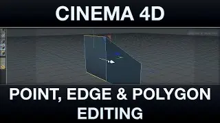 Cinema 4D | Point, Edge & Polygon Editing
