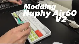 Modding my Nuphy Air60 V2 - not much difference?