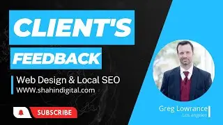 Wordpress Website Design & Local SEO service Clients Feedback | SHAHIN DIGITAL