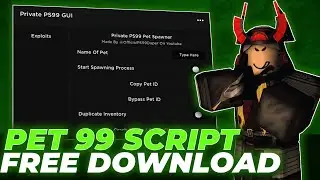 PET 99 Sim Script | Roblox x Pet 99 Sim Cheats Menu [FREE] | Pet 99 Sim Script Roblox