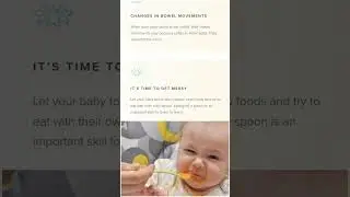 Starting Solid food 6 - 12 Months #shorts #shortsviral #shortsvideo