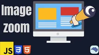 Easy Image Zoom Effect with #css, #html and #js