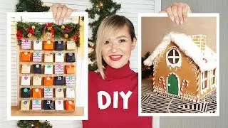DIY Новогодний АДВЕНТ календарь для взрослого и ребенка своими руками. Пряничный дом Advent Calendar
