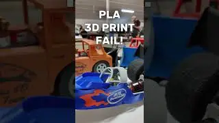 PLA 3D PRINT FAIL #shorts #fail #fails #3dprinting #3d