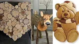 TOP 50 BEST NEW ATTRACTIVE AMAZING TRENDY WOOD WORKING IDEAS WOODEN DECORATIONS IDEAS DIY PROJECTS