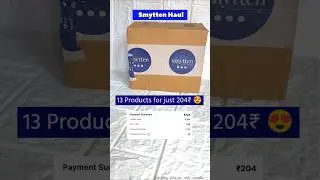 13 products for just 204 /- #smyttenhaul #smytten #freetrial #sample #affordable #trending #viral