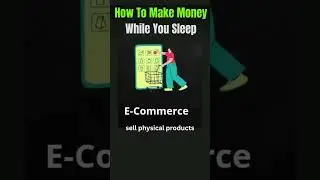 How to make money while you sleep 2023 #shorts