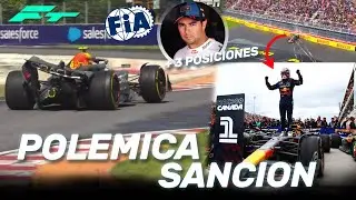 La POLEMICA y DURA PENALIZACION a CHECO PEREZ y RED BULL de la FIA