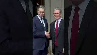 Prime Minister Sir Keir Starmer arrives in Ireland to mark "new era of co-operation and friendship".