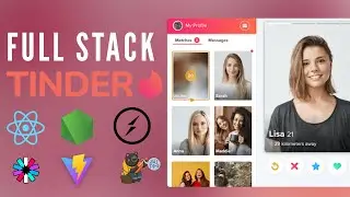 Build a Full Stack Tinder Clone - Node, Express, Tailwind - Full Tutorial 2024