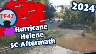 Hurricane Helene Hits My Hometown | TF47 2024 Update | Hurricane Helene Spartanburg County Aftermath