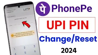 Phonepe upi pin change kaise kare 2024 | how to change phonepe upi pin | Upi pin reset kaise kare