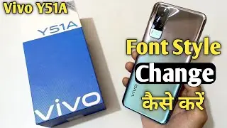 Vivo Y51A Change Font Style | How To Change Font Style Vivo Y51A | Change Writing | Aks Tech4u