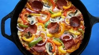 Easy Pan Pizza - Foolproof No Knead Crust - Make It Overnight or Same Day