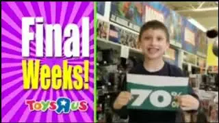 Toys R Us Closing Commercial vocoded to Gangstas Paradise